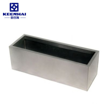 Rectangle Outdoor Stainless Steel Planter Pot for Garden Park